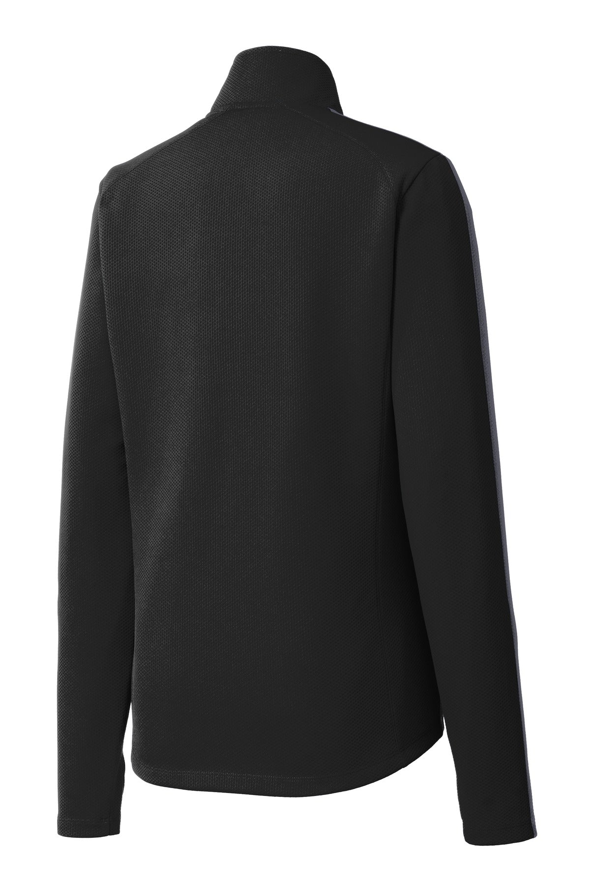 Sport-Tek® Women's Sport-Wick Textured Colorblock 1/4-Zip Pullover