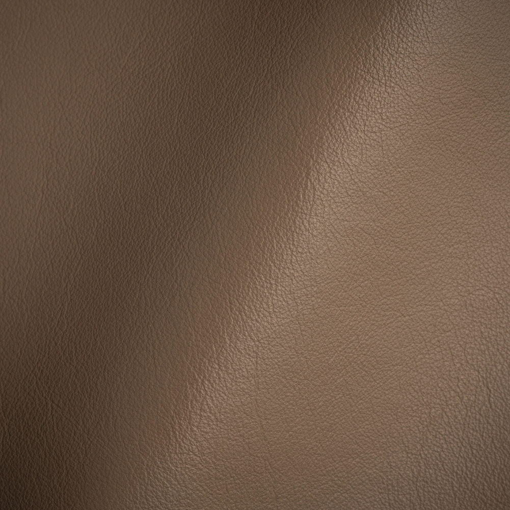 Port Italian Taupe Top Grain Performance Cow Leather Hide with Protective Finish