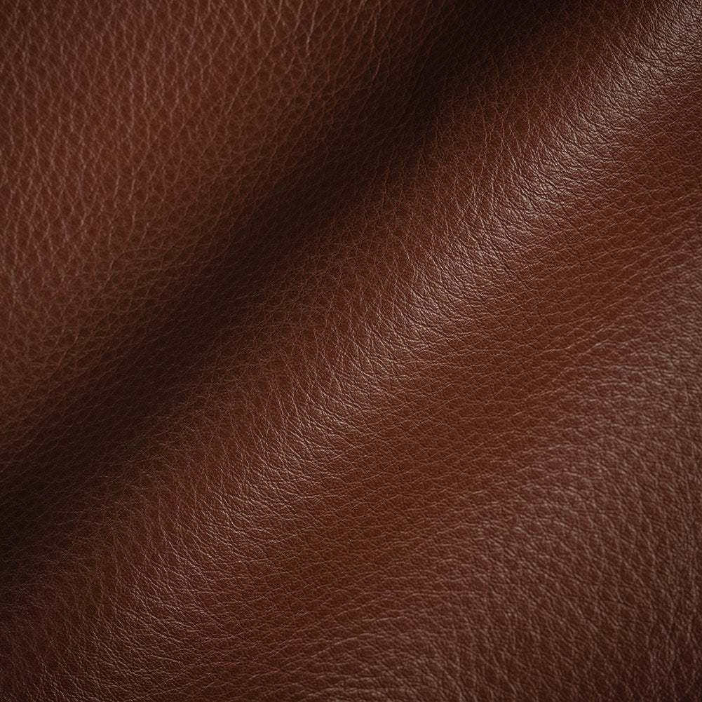 Paloma Italian Chestnut Semi-Aniline Natural Pebble Top Grain Performance Cow Leather Hide