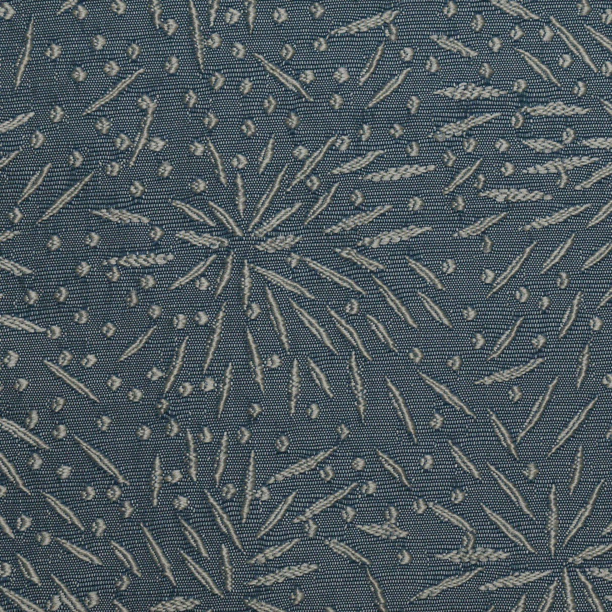 Floral Embroidered Drapery Fabric 110" Ludlow