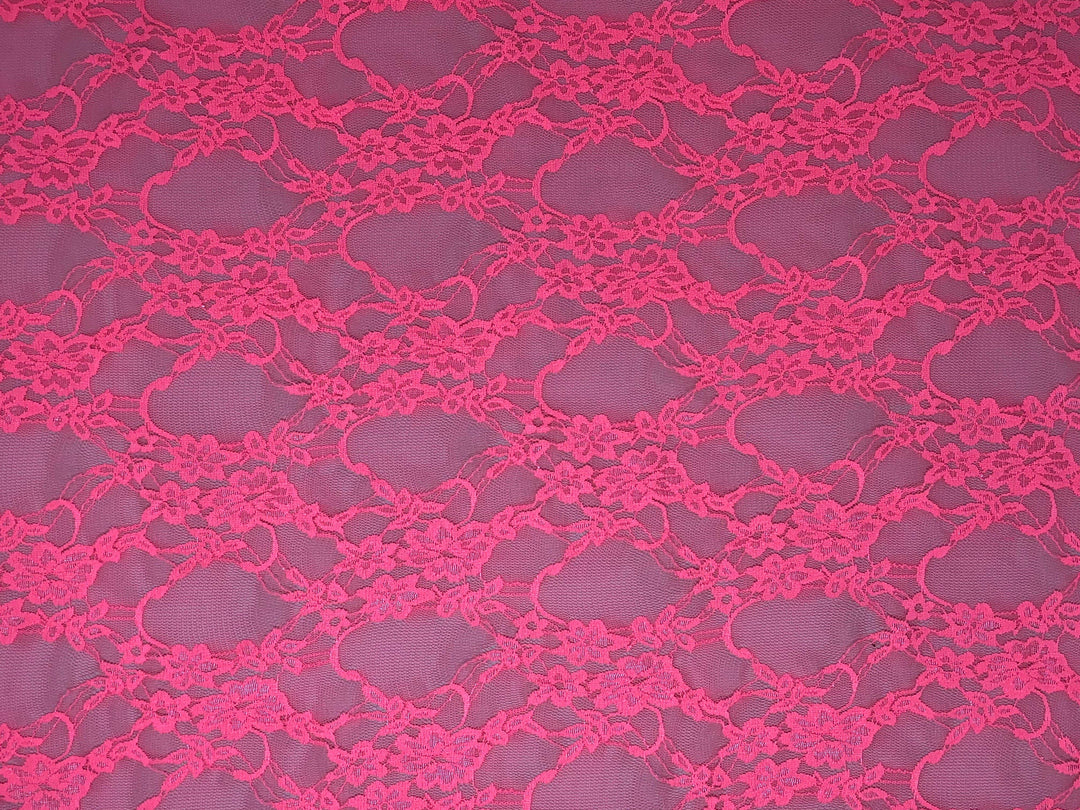1 Yard Floral Lace Fabric for Dresses, Wedding Apparel, and Decor 60 Inches Wide