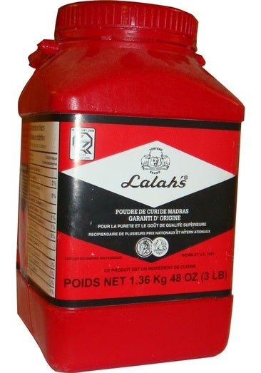Lalah's Madras Curry 3Lb