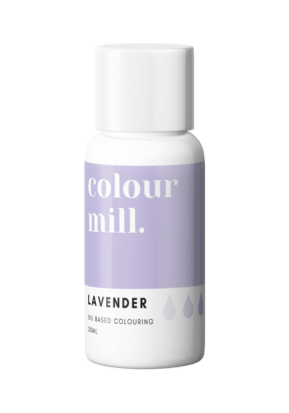 Lavender Oil Based Food Coloring for Chocolate Buttercream 20ml