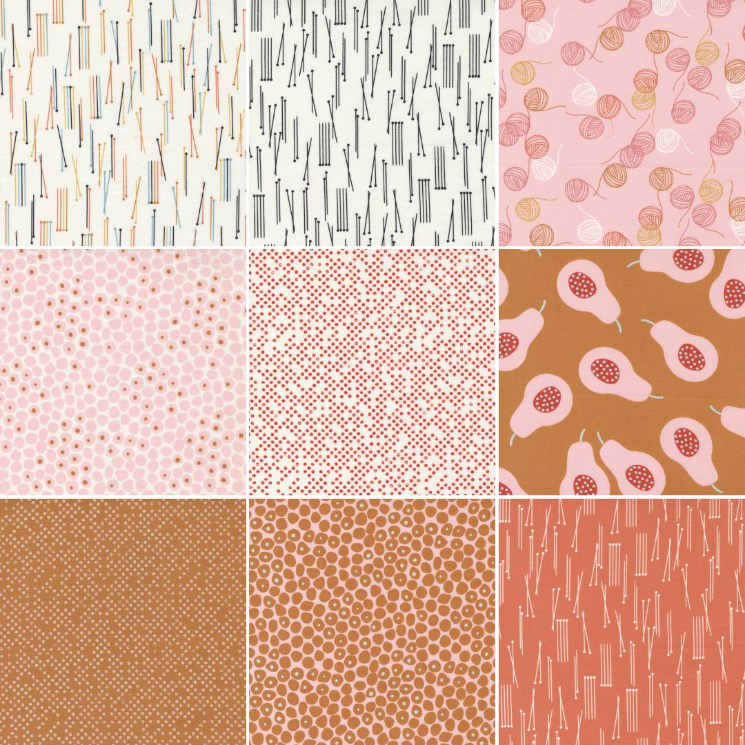Cotton Fat Quarter Bundle Lazy Afternoon Set of 16