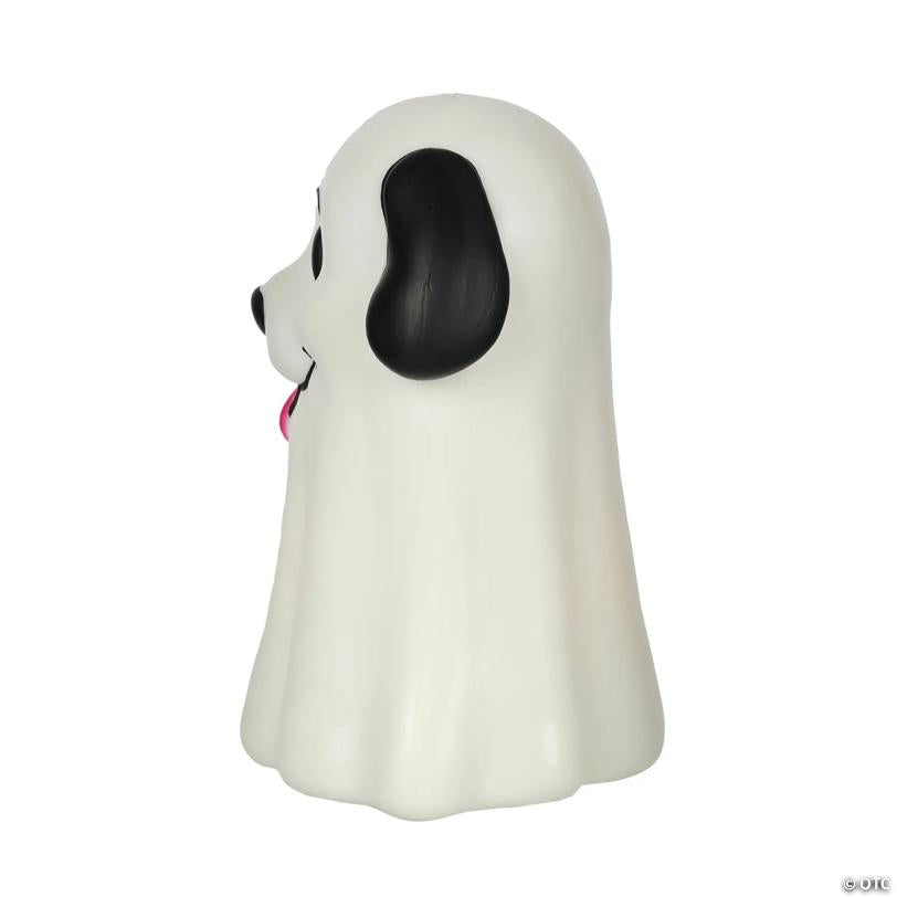 Light-Up Ghost Dog Figure Tabletop Halloween Decoration