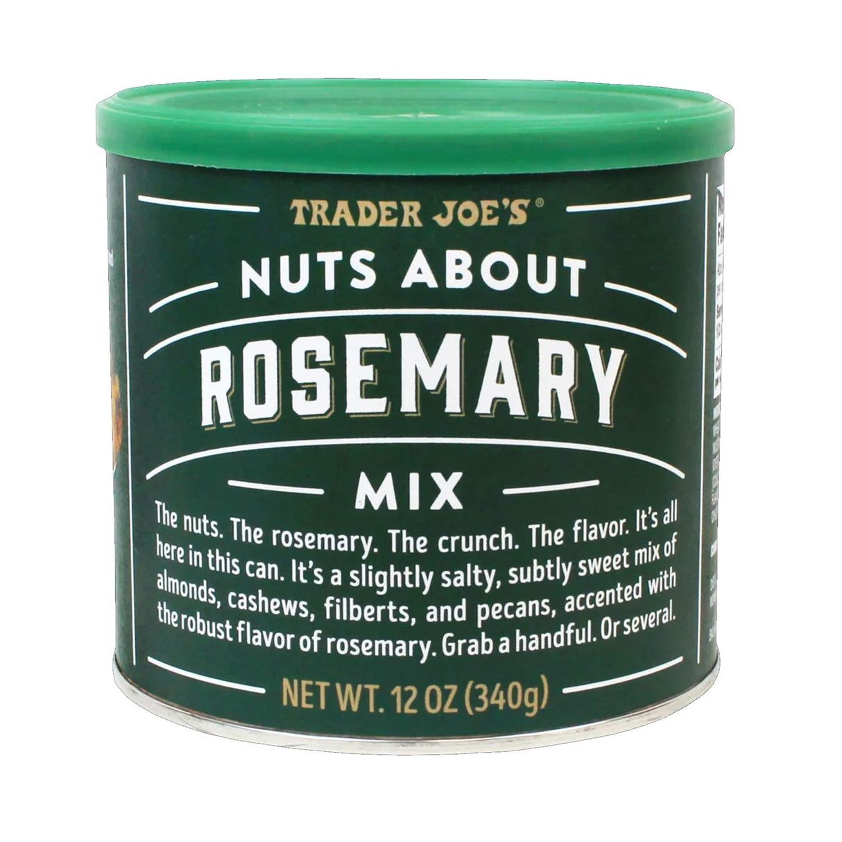 Trader Joe's Nuts About Rosemary Herbed Snack Mix 12 Oz