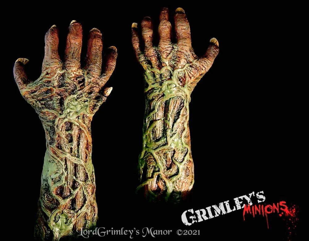 Scarecrow Pumpkin Gloves