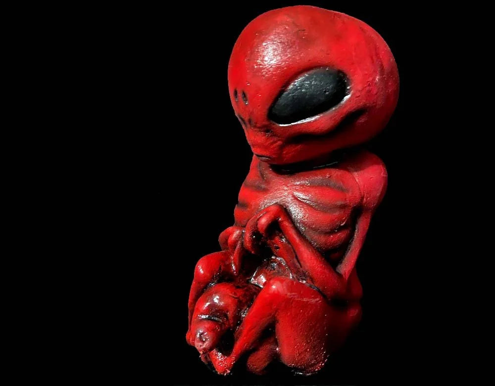 Area 51 Alien Embryo Jar - Red Variant