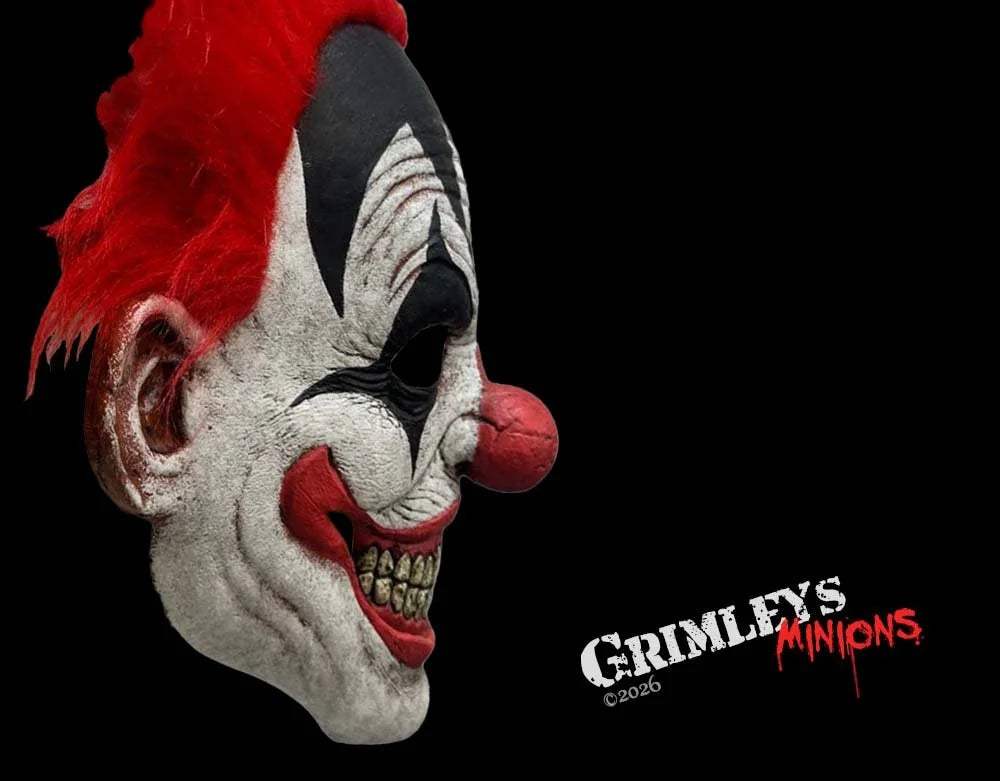 PREORDER Silent Shocker Clown - Latex Half Mask