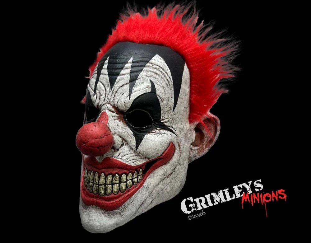 PREORDER Silent Shocker Clown - Latex Half Mask