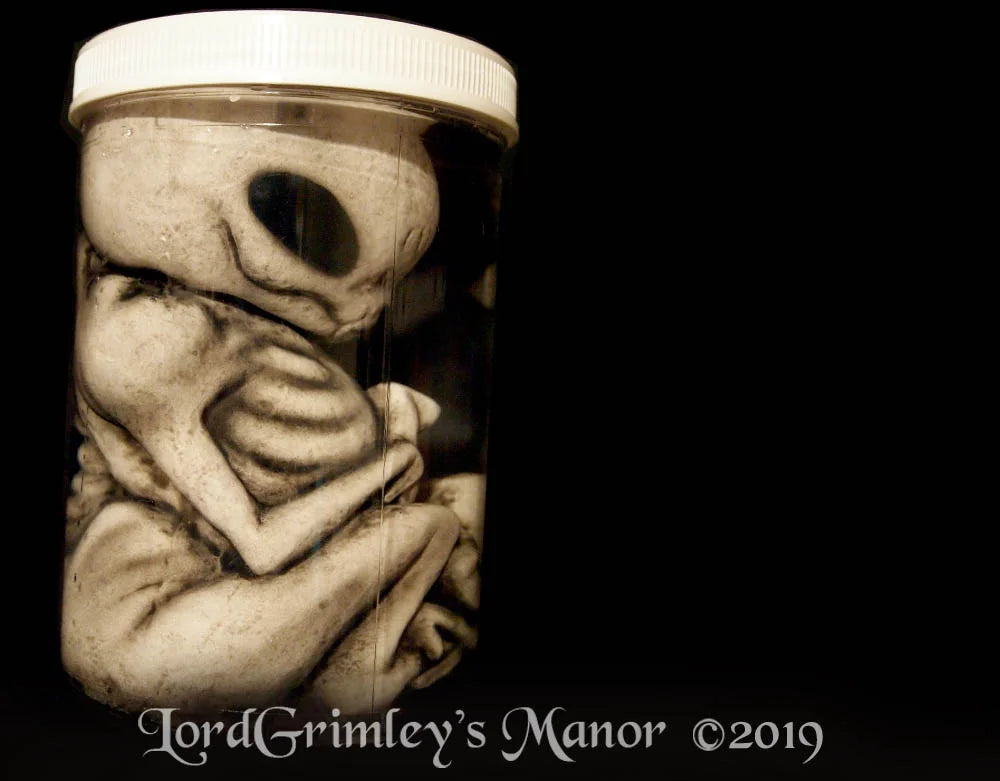 Area 51 Alien Embryo Jar - White Variant