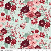 Cotton Fabric Love You Always Main Mist 43/44"