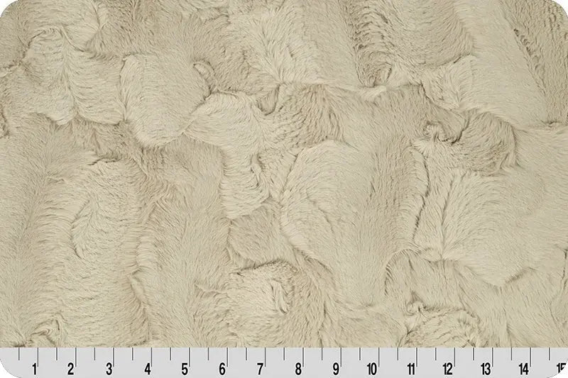 Luxe Cuddle Hide Champagne Fabric