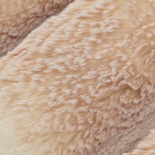 Luxe Cuddle Arctic Chinchilla Butterscotch Fabric