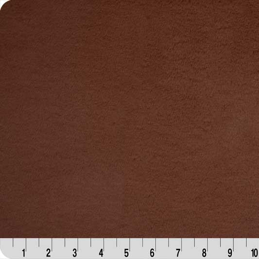 Luxe Cuddle Bunny Mocha Fabric 58/60"