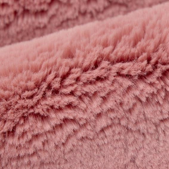 Luxe Cuddle Bunny Peach Quartz Fabric 58/60"