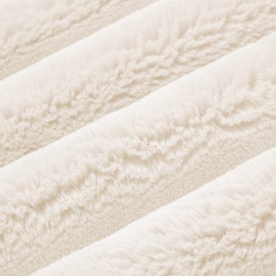 Luxe Cuddle Bunny Pearl Fabric 58/60