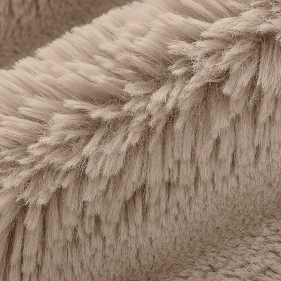 Luxe Cuddle Bunny Simply Taupe Fabric 58/60"
