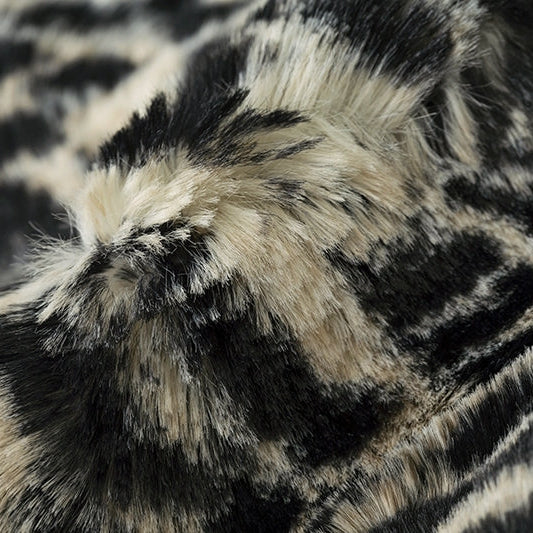 Minky Fabric Taupe Luxe Cuddle Cheetah 58/60
