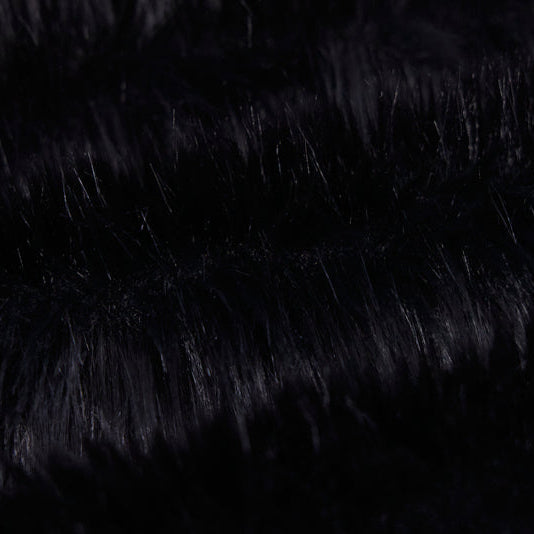 Black Luxe Cuddle Dreamy Fabric 58/60