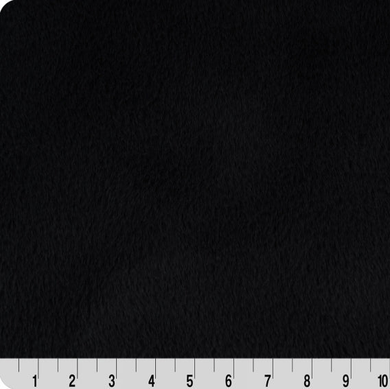 Luxe Cuddle Encore Black Fabric 58/60"
