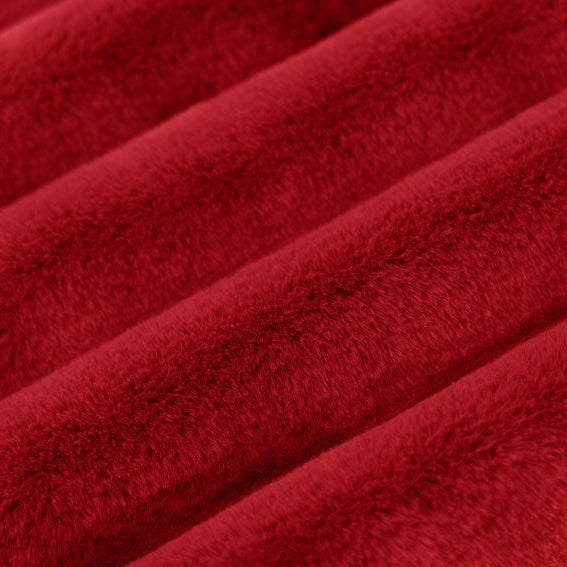 Luxe Cuddle Encore Cardinal Fabric 58/60