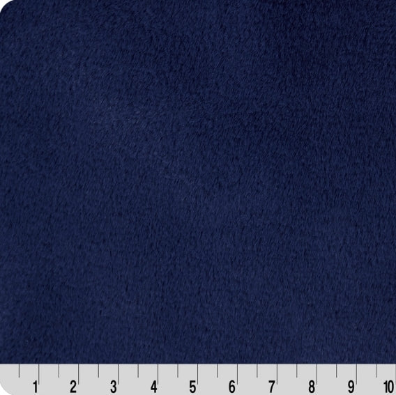 Luxe Cuddle Encore Navy Fabric 58/60"
