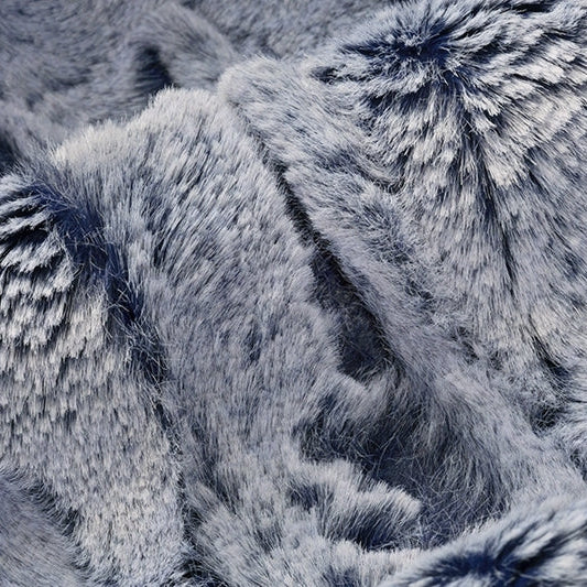 Luxe Cuddle Forest Fox Winter Sky Fabric