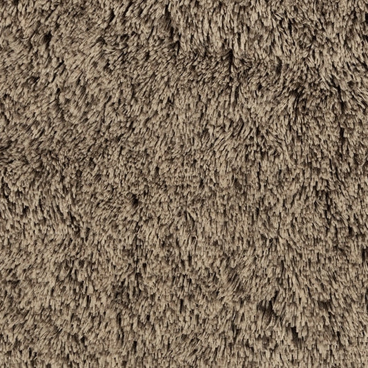Cuddle Fabric Luxe Frosted Shaggy Brown/Beige 58/60