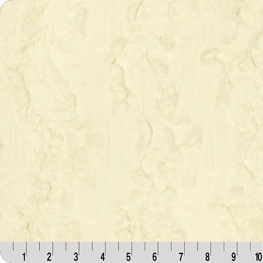 Polyester Cuddle Fabric Luxe Cuddle Glacier Ivory 58-60