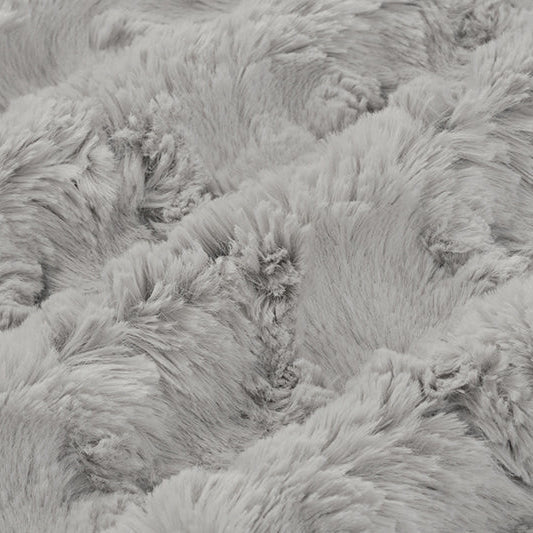 Polyester Cuddle Fabric Luxe Cuddle Glacier Silver 58-60"