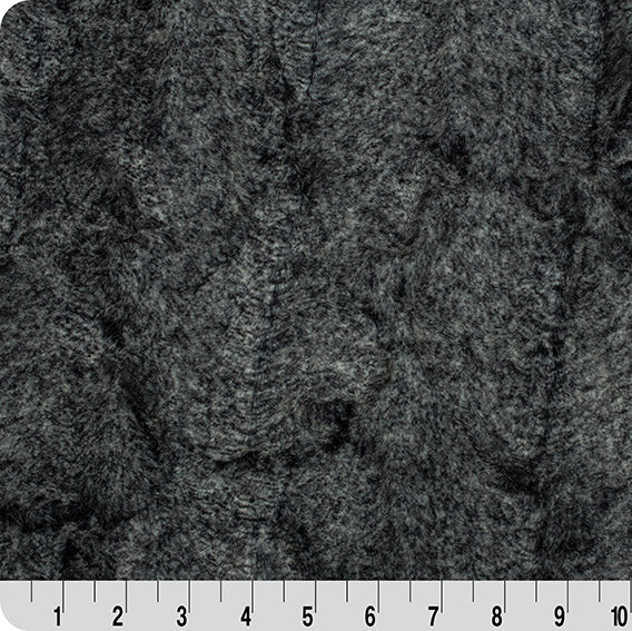 Minky Plush Fabric Luxe Cuddle Heather Moonbeam
