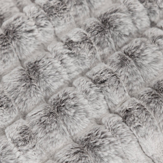Luxe Cuddle Iced Vienna Graphite Fabric