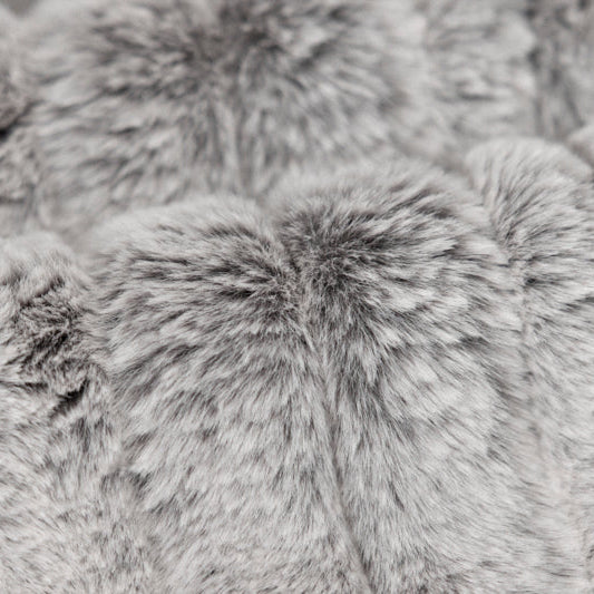 Luxe Cuddle Iced Vienna Graphite Fabric