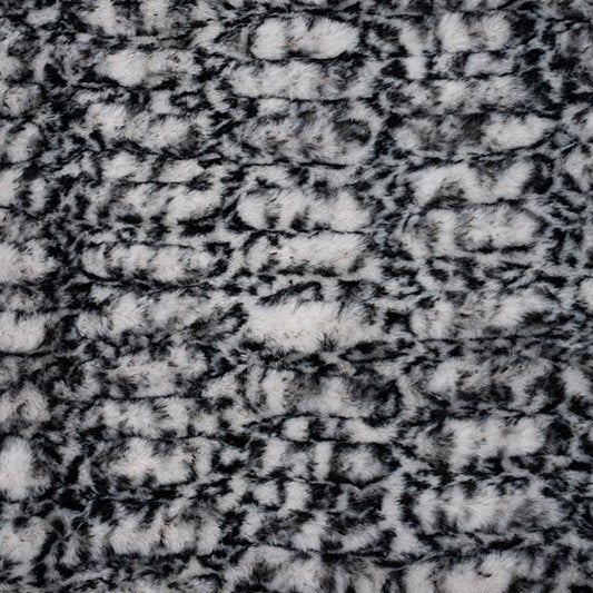 Black Pearl Luxe Cuddle Milan Cheetah Fabric