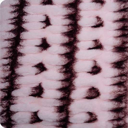 Black Cherry Luxe Cuddle Milan Luca Fabric