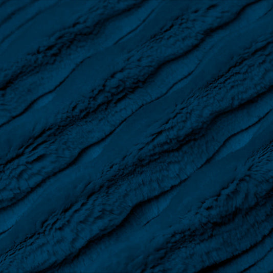 Luxe Cuddle Oceana Dark Sea Fabric