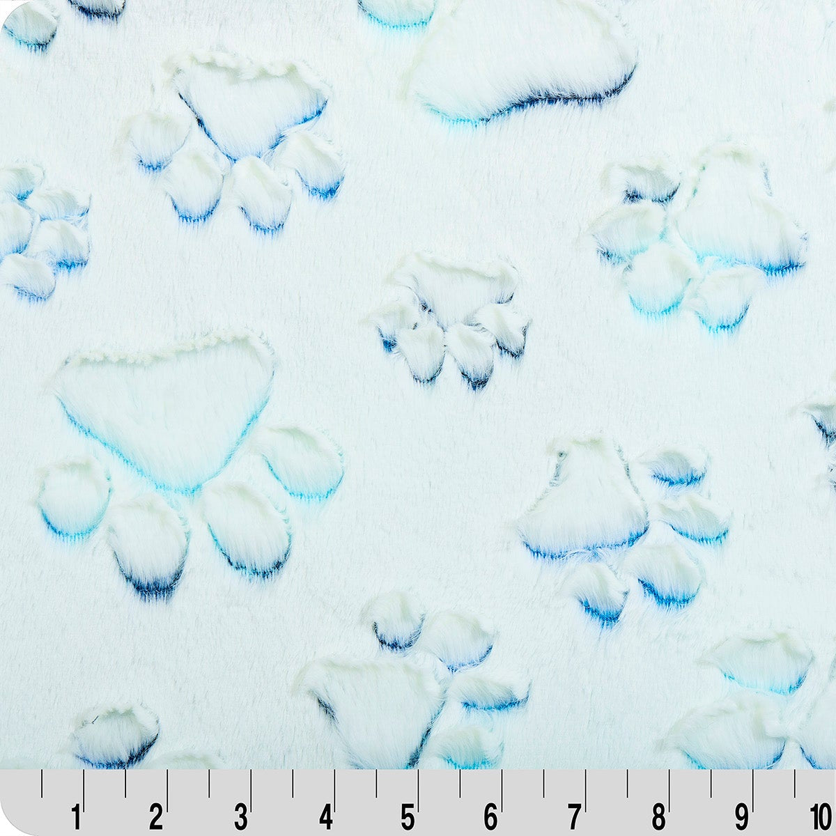 Luxe Cuddle Prism Paws Nautical Blue Fabric