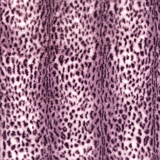 Luxe Cuddle Savanna Berry Fabric 58/60"