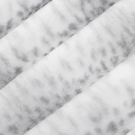 Luxe Cuddle Savanna Silver Fabric