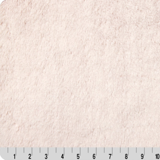 Luxe Cuddle Snow Bunny Primrose Fabric 58/60"