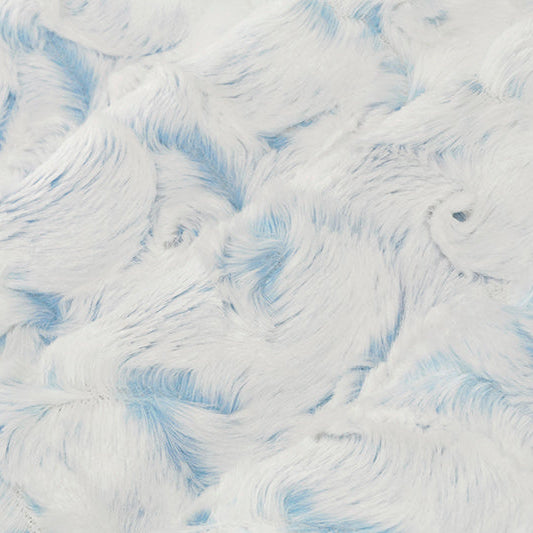 Luxe Cuddle Snowy Owl Sky Fabric
