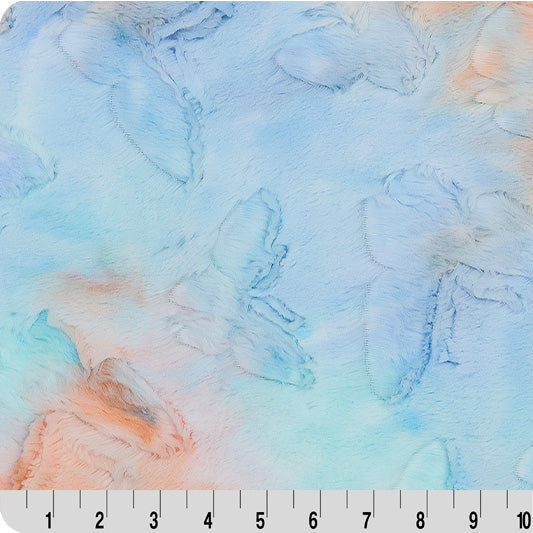 Luxe Cuddle Sorbet Butterfly Fabric by the Yard