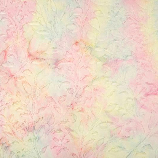 Luxe Cuddle Sorbet Poppy Pastel Fabric
