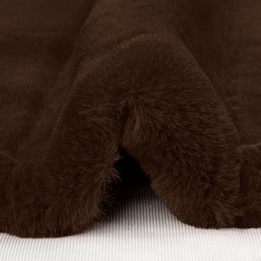 Luxe Cuddle Fabric Sydney Chocolate 58-60"