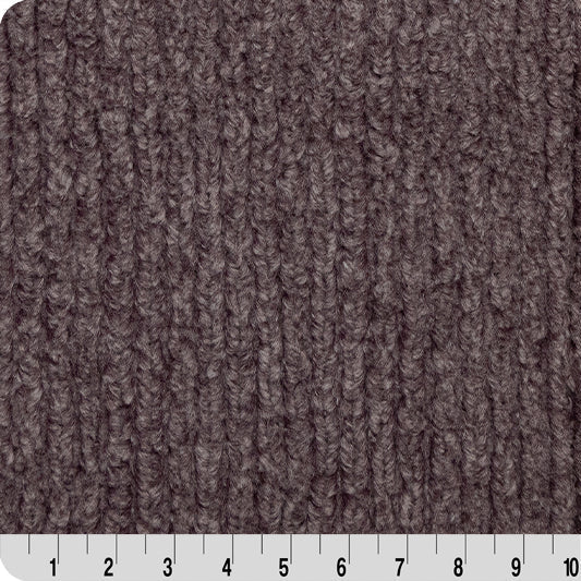 Luxe Cuddle Weave Black Cherry Fabric