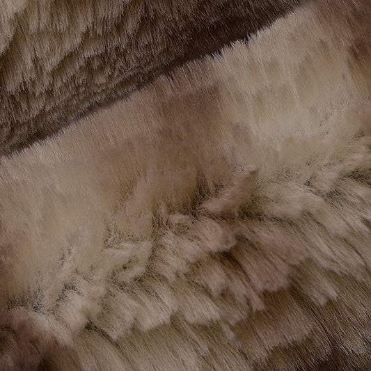 Luxe Cuddle Wild Bunny Fabric Rocky Road