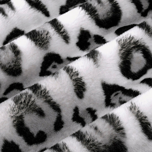 Luxe Cuddle Jaguar Print Fabric Alloy 58/60"