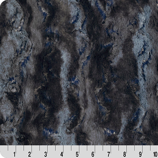 Luxe Cuddle Wild Rabbit Fabric Outer Space 58/60"