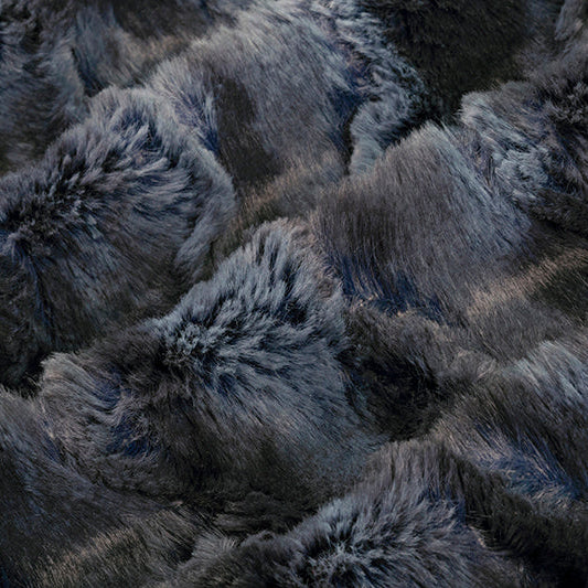 Luxe Cuddle Wild Rabbit Fabric Outer Space 58/60"